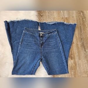 Peach love super wide bell bottom size medium